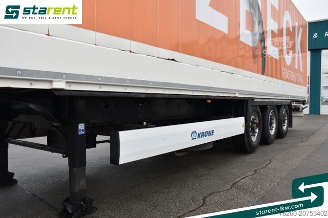 Naczepa skrzyniowa KRONE Kleider- Trockenfrachtkoffer Wabco Rückfahrsens.