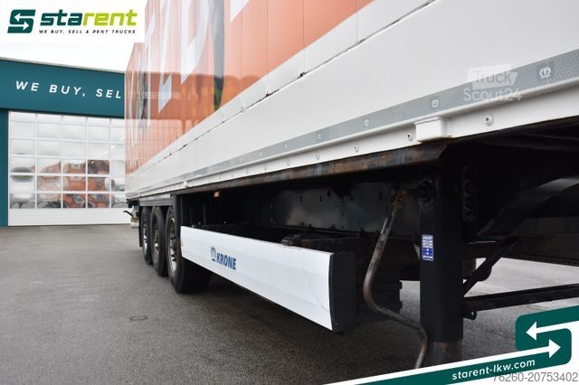 Naczepa skrzyniowa KRONE Kleider- Trockenfrachtkoffer Wabco Rückfahrsens.