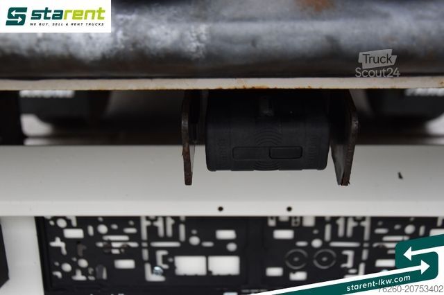 Naczepa skrzyniowa KRONE Kleider- Trockenfrachtkoffer Wabco Rückfahrsens.