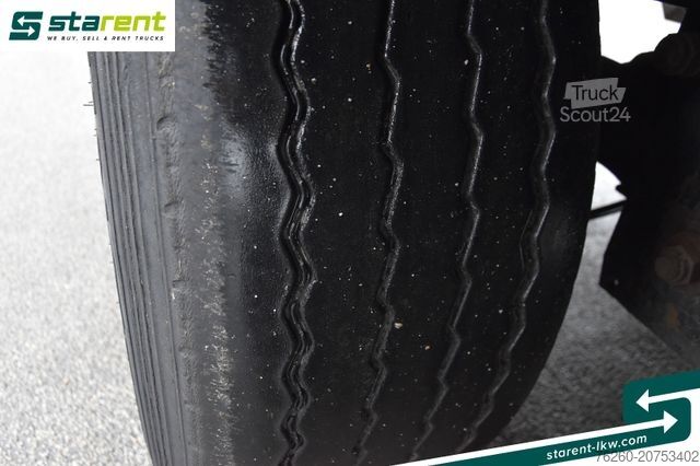 Naczepa skrzyniowa KRONE Kleider- Trockenfrachtkoffer Wabco Rückfahrsens.