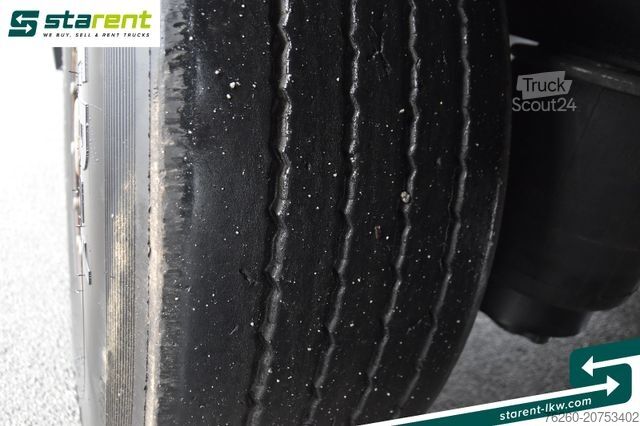 Naczepa skrzyniowa KRONE Kleider- Trockenfrachtkoffer Wabco Rückfahrsens.