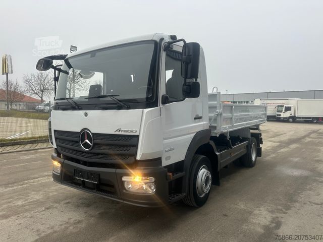 Kipper LKW MERCEDES-BENZ 1223 K Atego3 Meiller 3Seiten 2xAHK 3Sitzer