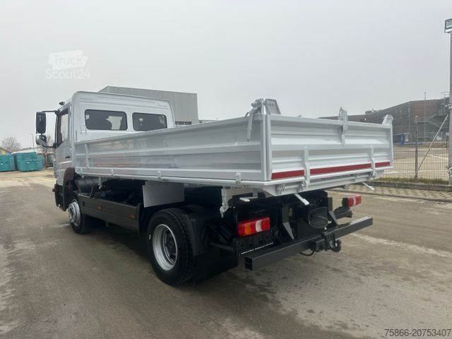Kipper LKW MERCEDES-BENZ 1223 K Atego3 Meiller 3Seiten 2xAHK 3Sitzer