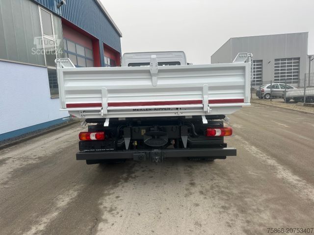 Kipper LKW MERCEDES-BENZ 1223 K Atego3 Meiller 3Seiten 2xAHK 3Sitzer