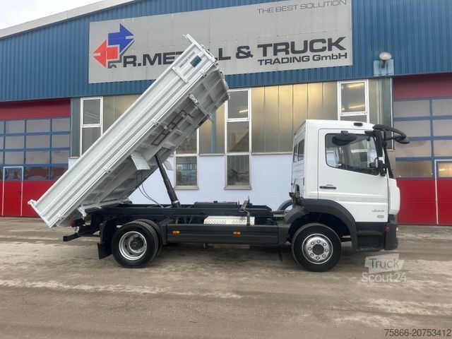 Dreiseitenkipper LKW MERCEDES-BENZ 1223 K Atego3 Meiller 3Seiten 2xAHK 3Sitzer