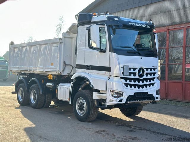 Driezijdige kipper MERCEDES-BENZ 3345 6x6 Meiller DSK 1,20m Bordwände AHK Hydr.