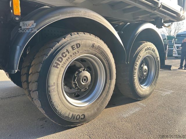 Τρίπλευρο ανατρεπόμενο φορτηγό MERCEDES-BENZ 3345 6x6 Meiller DSK AHK