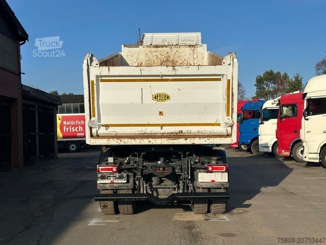 Τρίπλευρο ανατρεπόμενο φορτηγό MERCEDES-BENZ 3345 6x6 Meiller DSK AHK