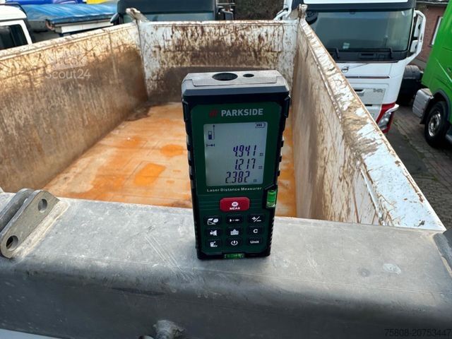 Τρίπλευρο ανατρεπόμενο φορτηγό MERCEDES-BENZ 3345 6x6 Meiller DSK AHK