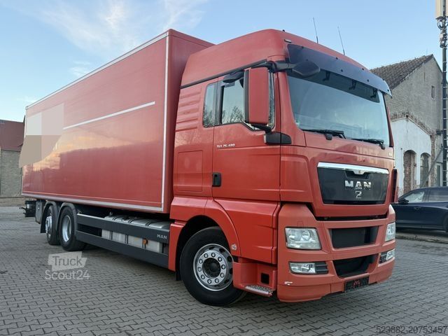 Φορτηγό κουτί (κουρμπαριστό) MAN TGX26.480 Lift-Lenk*Retarder*ACC*Koffer 8,1m*XLX