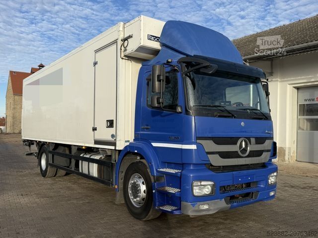 Kühlkoffer-LKW MERCEDES-BENZ Axor 1829 Koffer 8m*2Kammer*LBW2t*AHK*KLIMA*