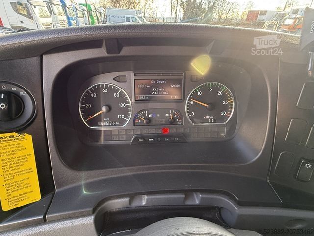 Kühlkoffer-LKW MERCEDES-BENZ Axor 1829 Koffer 8m*2Kammer*LBW2t*AHK*KLIMA*