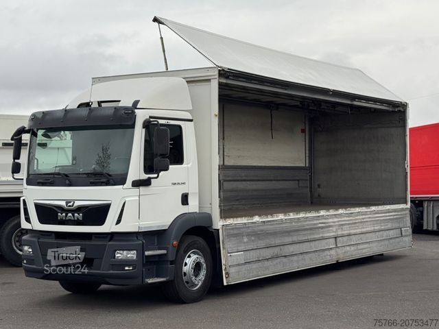 Φορτηγό μεταφοράς ποτών MAN TGM 26.340 L / LBW / 2xAHK / LENKACHSE / 20 PAL