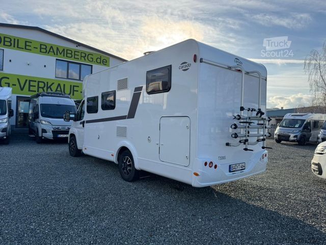 Ημιενσωματωμένο αυτοκινούμενο τροχόσπιτο CARADO T 338s