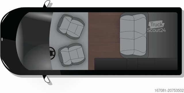 Τροχόσπιτο αυτοκινούμενο Crosscamp CV FLEX 541