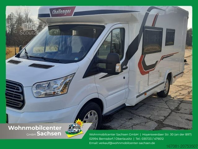 Ημιενσωματωμένο αυτοκινούμενο τροχόσπιτο CHALLENGER Mageo 290 Ford