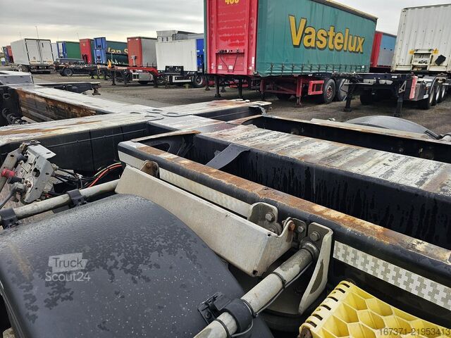 Transporte de contentores D-TEC FLEXI TRAILER - ALL CONNECTIONS - BPW DRUM - AP...