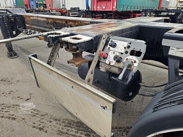 Transporte de contentores D-TEC FLEXI TRAILER - ALL CONNECTIONS - BPW DRUM - AP...
