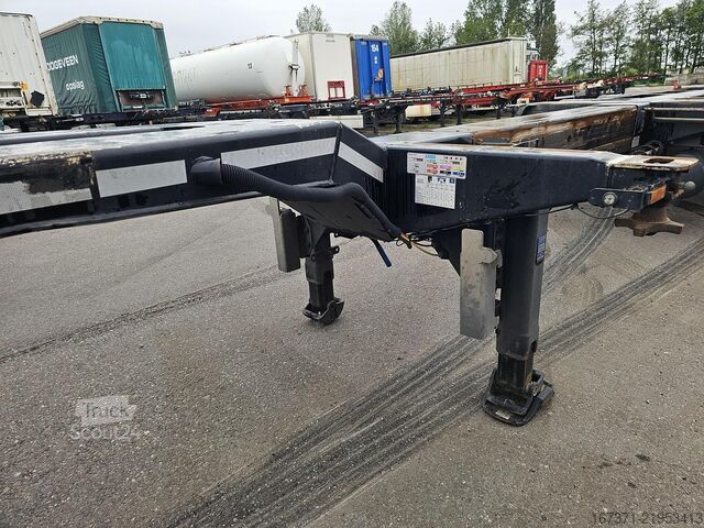 Transporte de contentores D-TEC FLEXI TRAILER - ALL CONNECTIONS - BPW DRUM - AP...