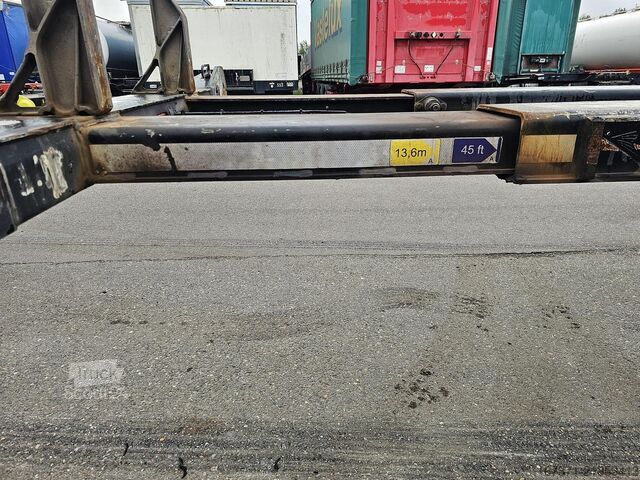 Transporte de contentores D-TEC FLEXI TRAILER - ALL CONNECTIONS - BPW DRUM - AP...