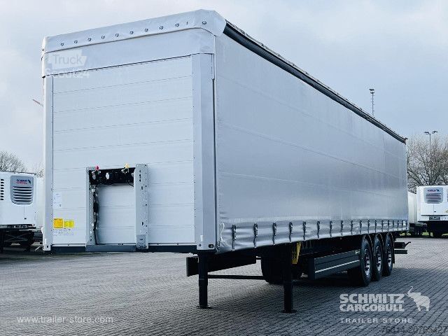 مقطورة نصفية مفتوحة مع قماش مشمع Berger Curtainsider Coil