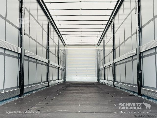 مقطورة نصفية مفتوحة مع قماش مشمع Berger Curtainsider Coil