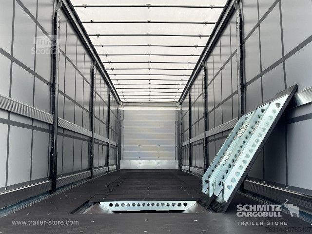 Atvērta puspiekabe ar tentu Berger Curtainsider Coil