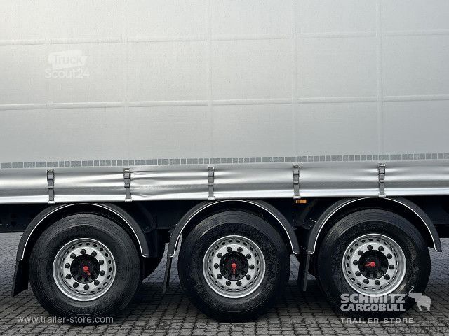 مقطورة نصفية مفتوحة مع قماش مشمع Berger Curtainsider Coil