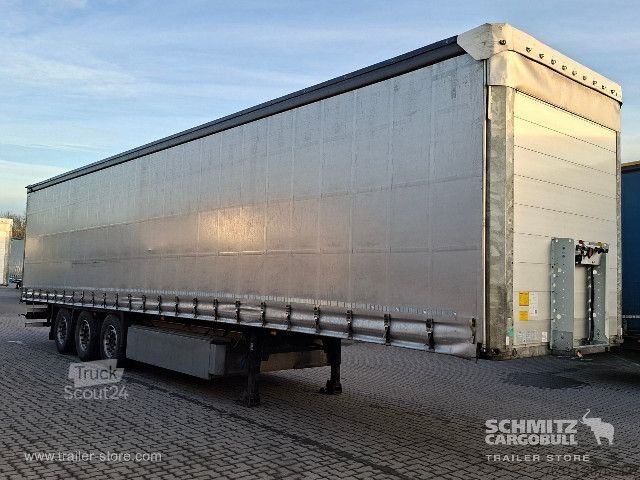 Atvērta puspiekabe ar tentu Schmitz Cargobull Curtainsider Standard Getränke