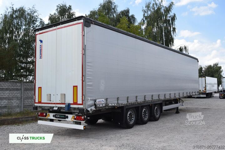 отворено полуремарке с брезент SCHMITZ CARGOBULL SCS24/L Varios