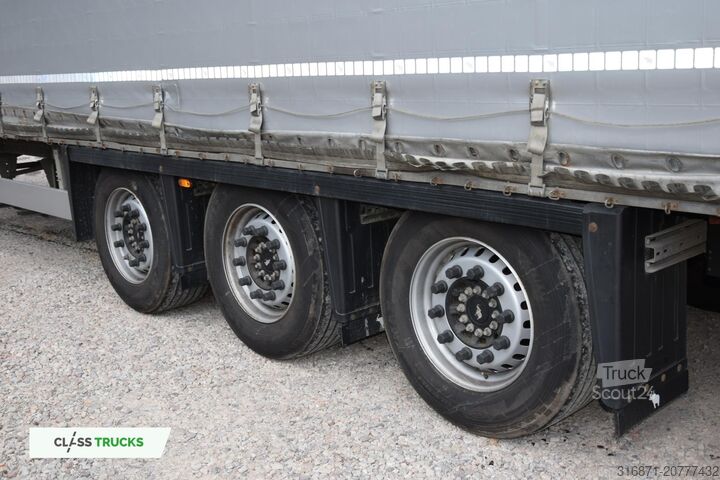 Semirremolque abierto con toldo SCHMITZ CARGOBULL SCS24/L Varios