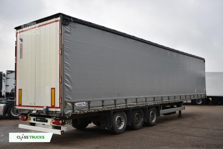 Semirremolque abierto con toldo SCHMITZ CARGOBULL SCS24/L Varios