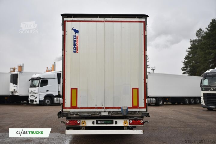 Semirremolque abierto con toldo SCHMITZ CARGOBULL SCS24/L Varios