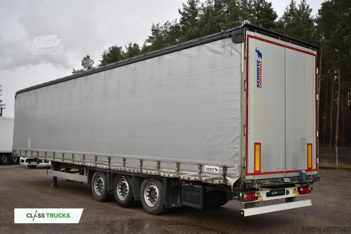 Semirremolque abierto con toldo SCHMITZ CARGOBULL SCS24/L Varios