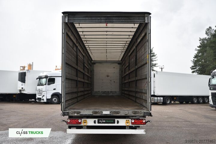 Semirremolque abierto con toldo SCHMITZ CARGOBULL SCS24/L Varios