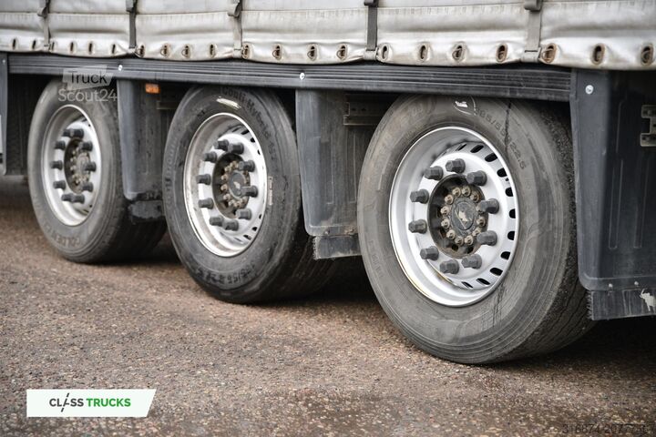 Otevřený návěs s plachtou SCHMITZ CARGOBULL SCS24/L Varios
