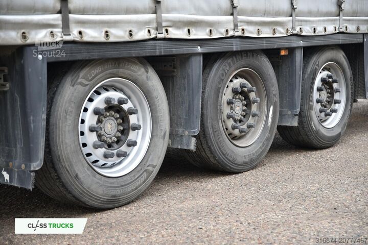 Semirremolque abierto con toldo SCHMITZ CARGOBULL SCS24/L Varios