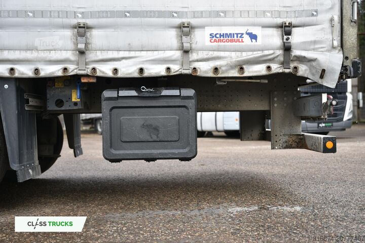 Semirremolque abierto con toldo SCHMITZ CARGOBULL SCS24/L Varios