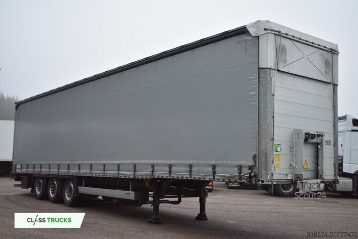 Semirremolque abierto con toldo SCHMITZ CARGOBULL SCS24/L Varios