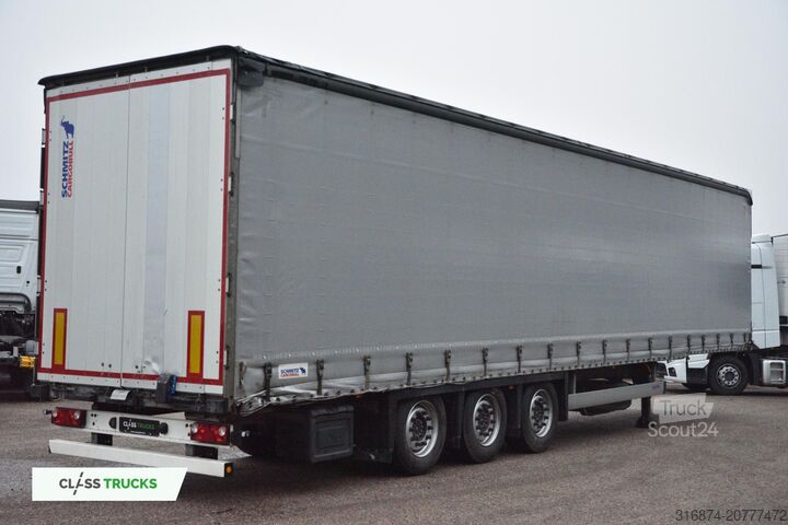 Semirremolque abierto con toldo SCHMITZ CARGOBULL SCS24/L Varios