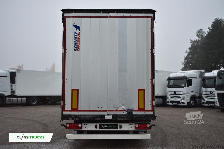 Semirremolque abierto con toldo SCHMITZ CARGOBULL SCS24/L Varios