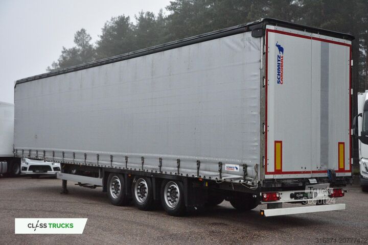 Semirremolque abierto con toldo SCHMITZ CARGOBULL SCS24/L Varios