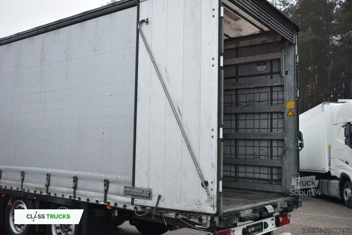 Otevřený návěs s plachtou SCHMITZ CARGOBULL SCS24/L Varios
