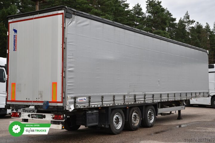 Semirremolque abierto con toldo SCHMITZ CARGOBULL SCS24/L Varios
