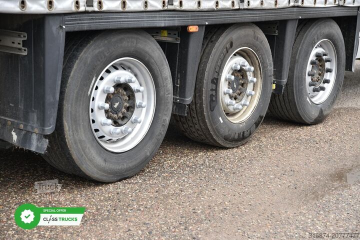 Semirremolque abierto con toldo SCHMITZ CARGOBULL SCS24/L Varios