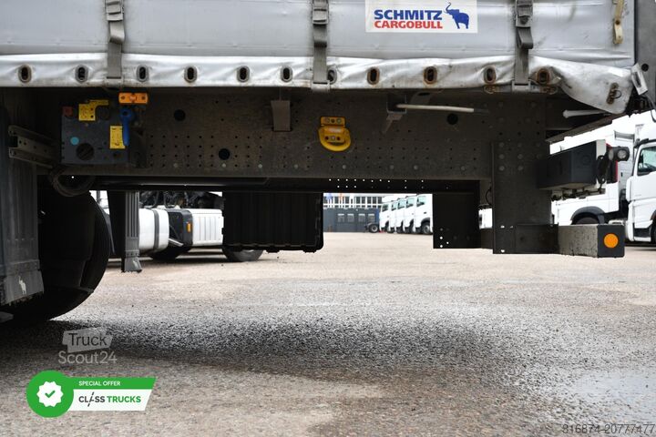 Semirremolque abierto con toldo SCHMITZ CARGOBULL SCS24/L Varios