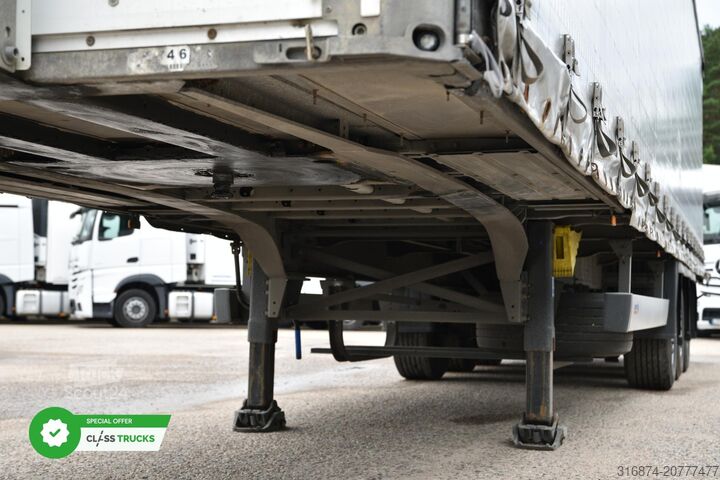 Semirremolque abierto con toldo SCHMITZ CARGOBULL SCS24/L Varios