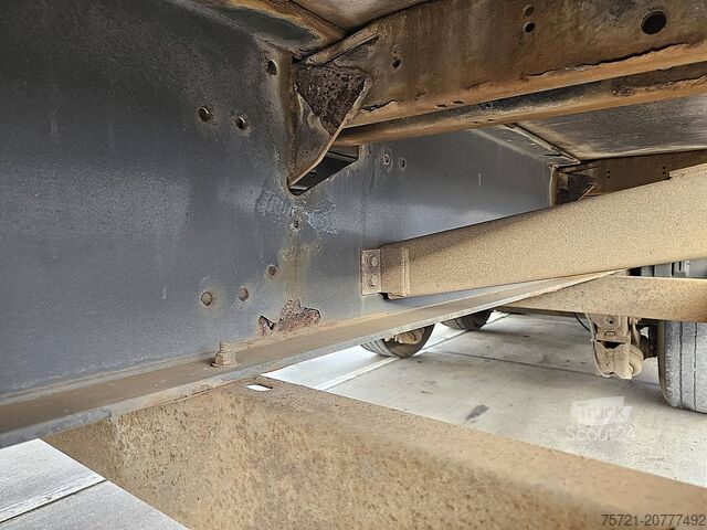 Piattaforma di carico con pareti KRONE SD DROPSIDES LIFT AXLE