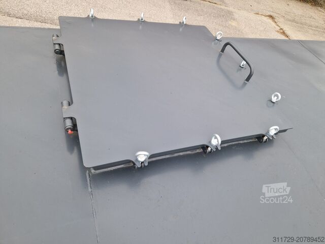 Ruloninis konteineris Decker Containerbau Späne, Container, Absaug, ca.34m³