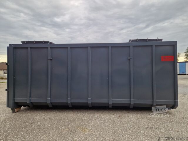 Ruloninis konteineris Decker Containerbau Späne, Container, Absaug, ca.34m³